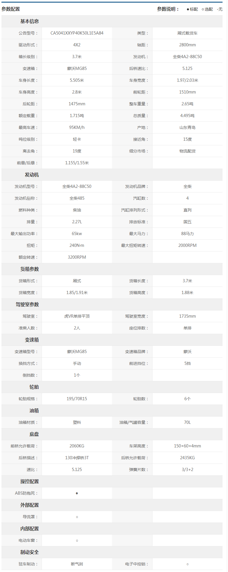 【虎VR单桥报价】解放-虎VR-88马力-3